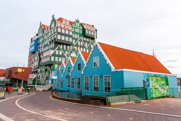 Amsterdam Netherlands October 2021 Exterior View Inntel Hotel Located Zaandam — Stock Photo, Image