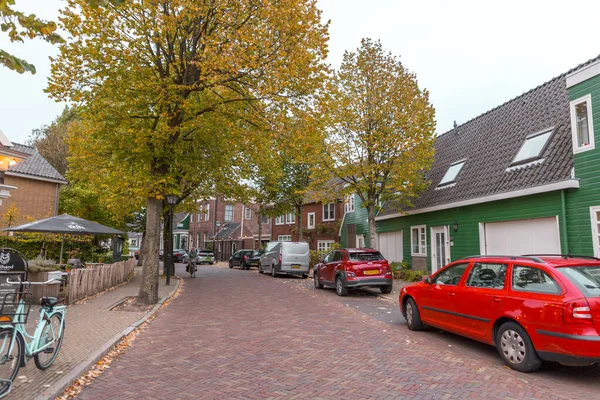 Amsterdam Oktober 2021 Street View Typerende Architectuur Zaandam Een Stad — Stockfoto