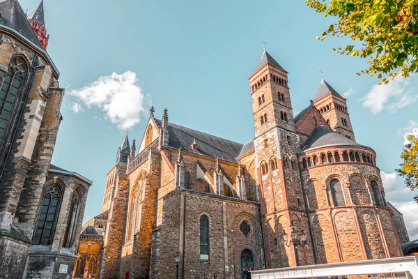 Maastricht Pays Bas Octobre 2021 Basilique Saint Servace Église Saint — Photo