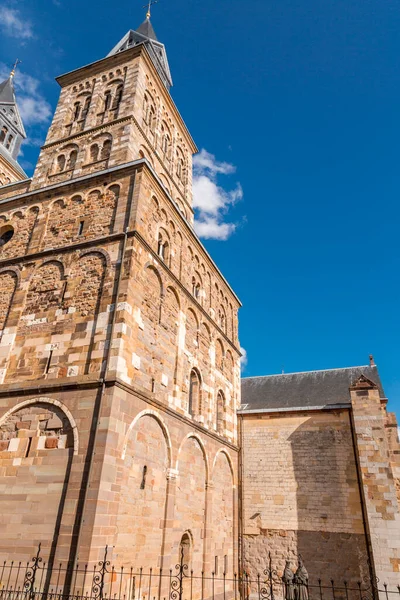 Basilica San Servazio Chiesa San Giovanni Piazza Vrijthof Maastricht Paesi — Foto Stock