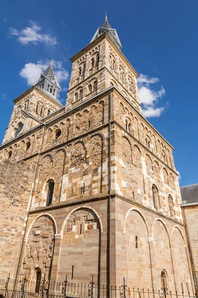 Basilica San Servazio Chiesa San Giovanni Piazza Vrijthof Maastricht Paesi — Foto Stock