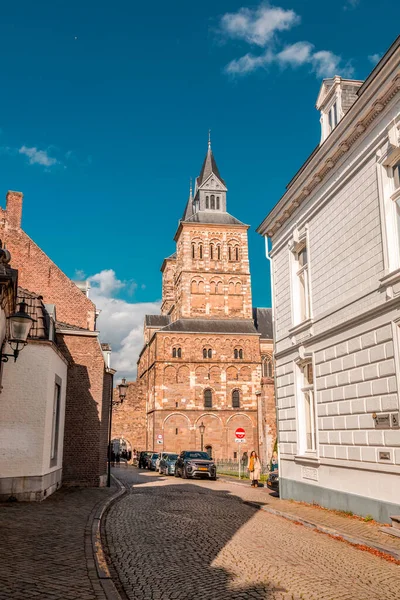 Maastricht Holanda Outubro 2021 Basílica São Servácio Igreja São João — Fotografia de Stock