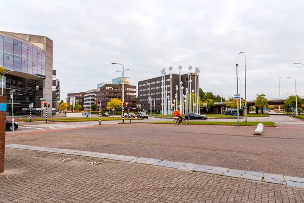 Maastricht Holanda Outubro 2021 Edifícios Longo Avenida Ceramique Rua Principal — Fotografia de Stock