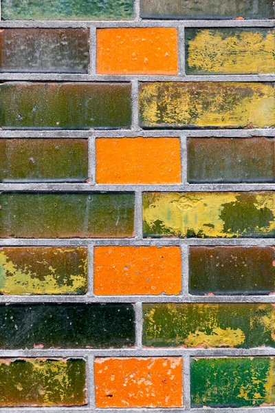 Θραύσμα Από Υαλοπίνακα Κεραμικό Τοίχο Close Υφή Φόντο — Φωτογραφία Αρχείου