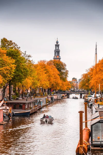 アムステルダム オランダ 2021年10月17日 ウェスターケルク Western Church オランダのアムステルダム中央部にあるオランダプロテスタントカルヴァン主義内の改革派教会である — ストック写真