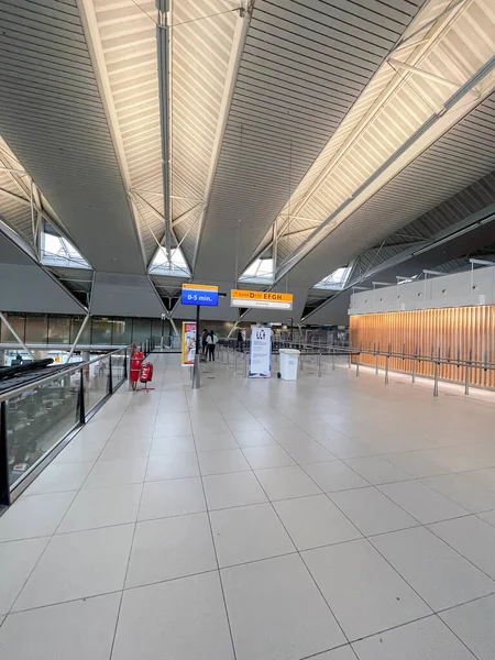 荷兰阿姆斯特丹 2021年10月17日 阿姆斯特丹希波国际机场 Schipol是世界上最大的机场之一 — 图库照片