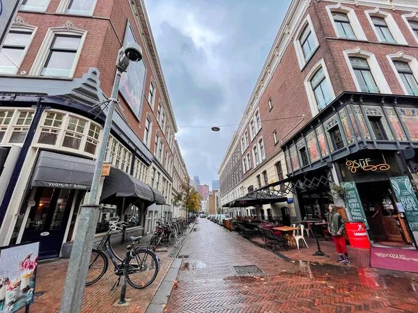 Rotterdam Oktober 2021 Street View Und Allgemeine Architektur Aus Der — Stockfoto