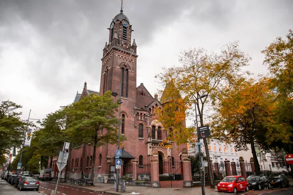 Rotterdam Países Bajos Octubre 2021 Arminius Iglesia Remonstrante Rotterdam Construido — Foto de Stock