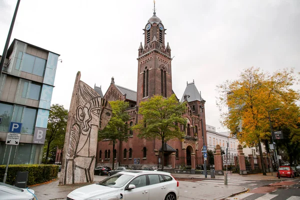 Rotterdam Países Bajos Octubre 2021 Arminius Iglesia Remonstrante Rotterdam Construido — Foto de Stock