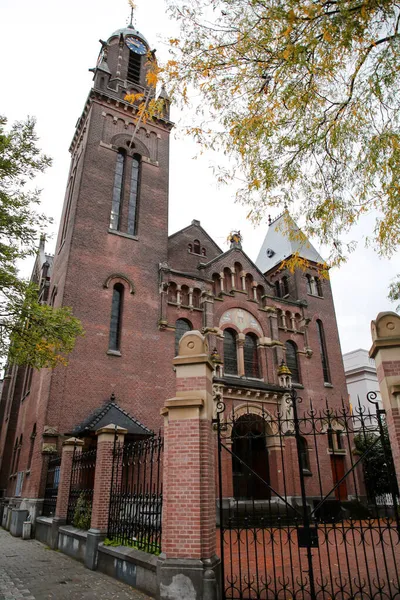 Iglesia Arminius Remonstrant Rotterdam Construido Entre 1895 1897 Edificio Monumental — Foto de Stock