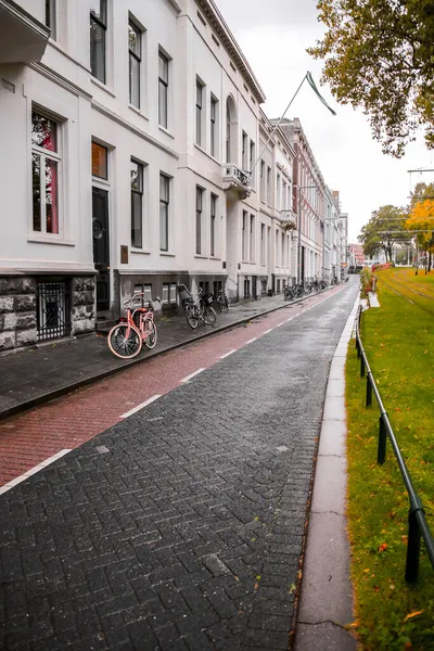鹿特丹 2021年10月6日 鹿特丹市中心的街景和通用建筑 鹿特丹是荷兰的第二大城市 — 图库照片