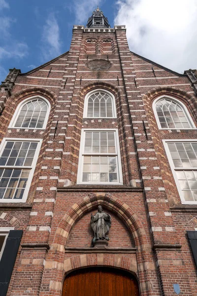 루이스 교회나 헤일리게 네덜란드 레이덴에서 바라본 — 스톡 사진