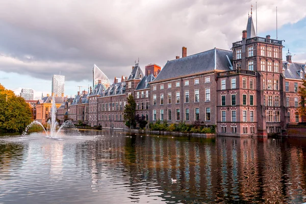 オランダ議会議事堂 オランダ語 Binnenhof Den Haag ハーグ — ストック写真