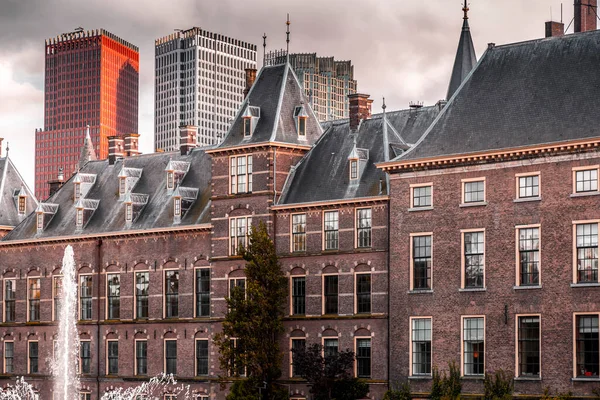 Das Historische Parlamentsgebäude Binnenhof Den Haag Den Haag Niederlande — Stockfoto