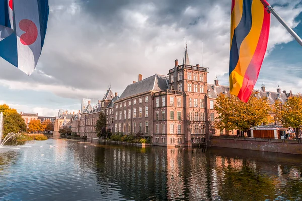 Haye Pays Bas Octobre 2021 Bâtiment Historique Parlement Néerlandais Binnenhof — Photo