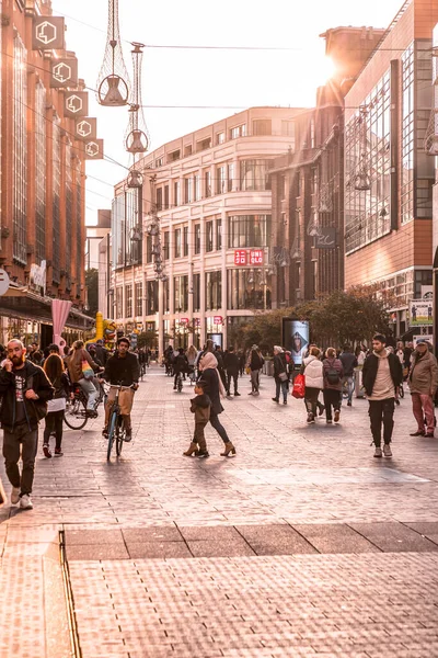 Haye Pays Bas Octobre 2021 Grote Marktstraat Est Une Des — Photo