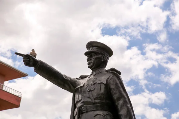 Yenisehir Bursa Turkije Augustus 2021 Standbeeld Van Mustafa Kemal Ataturk — Stockfoto