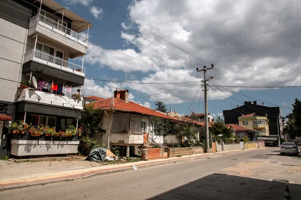 Yenisehir Bursa Turkije Augustus 2021 Generieke Architectuur Van Straten Stad — Stockfoto