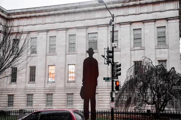 Washington Estados Unidos Enero 2019 Vista Frontal Del Edificio Del — Foto de Stock