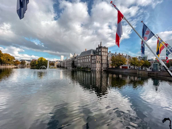 Den Haag Oktober 2021 Het Historische Nederlandse Parlementsgebouw Binnenhof Den — Stockfoto
