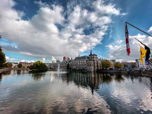 Aia Paesi Bassi Ottobre 2021 Storico Edificio Del Parlamento Olandese — Foto Stock