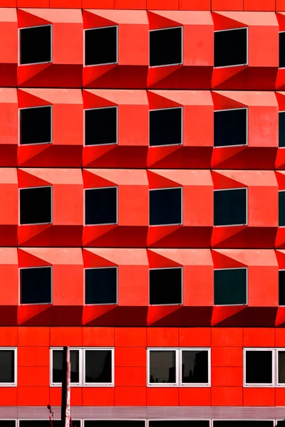 Modern Architectural Detail Architecture Utrecht Netherlands — Stock Photo, Image