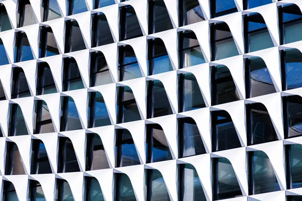 Modern Architectonisch Detail Vanaf Het Centraal Station Van Utrecht Nederland — Stockfoto