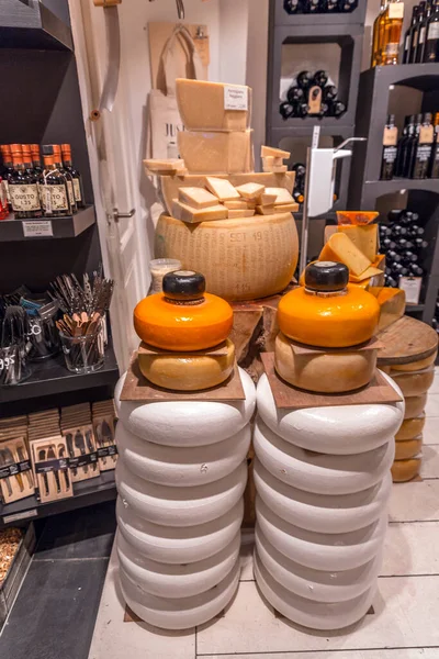 Utrecht Pays Bas Octobre 2021 Différents Types Fromages Traditionnels Néerlandais — Photo