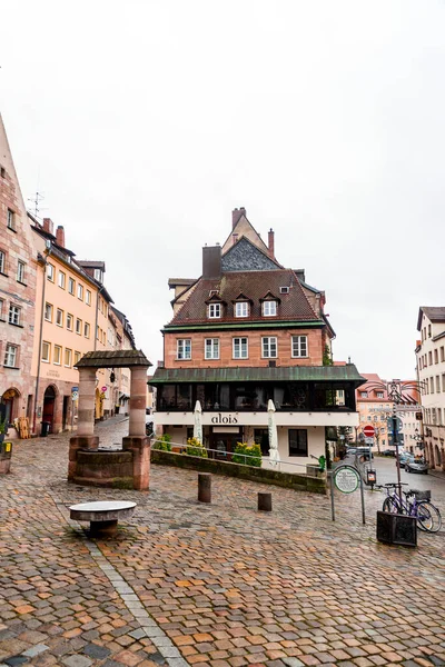 Nuremberg Germany December 2021 Generic Architecture Street View Albrecht Duerer — Zdjęcie stockowe