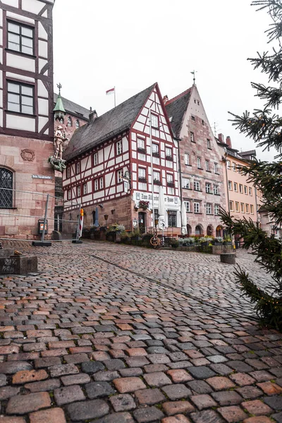 Nuremberg Germany December 2021 Generic Architecture Street View Albrecht Duerer — Stock Fotó