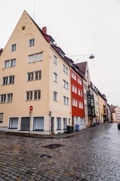 Nuremberg Germany December 2021 Generic Architecture Street View Streets Nuremberg — Photo