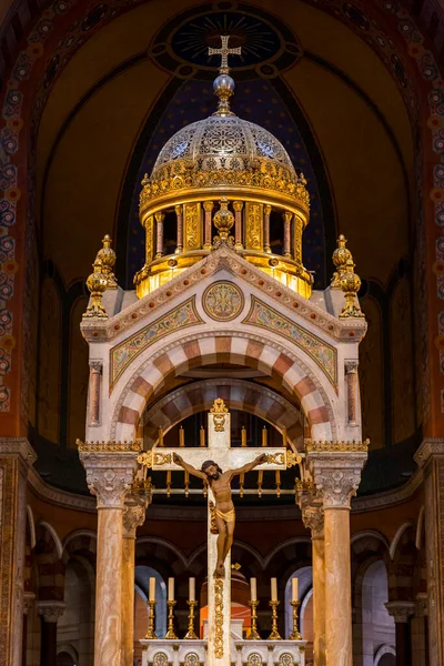 Die Kathedrale Von Marseille Cathedrale Sainte Marie Majeure Marseille Ist — Stockfoto
