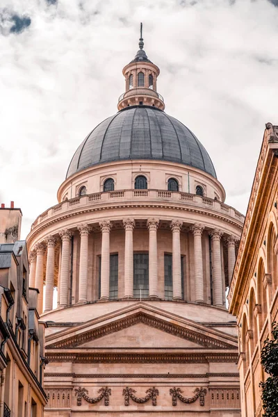 Pantheon Fransa Nın Başkenti Paris Bulunan Bir Anıttır Önemli Fransız — Stok fotoğraf