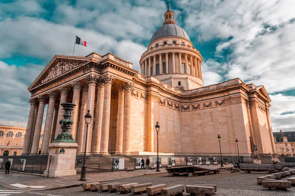 París Francia Enero 2022 Panteón Monumento Distrito París Francia Utilizado — Foto de Stock