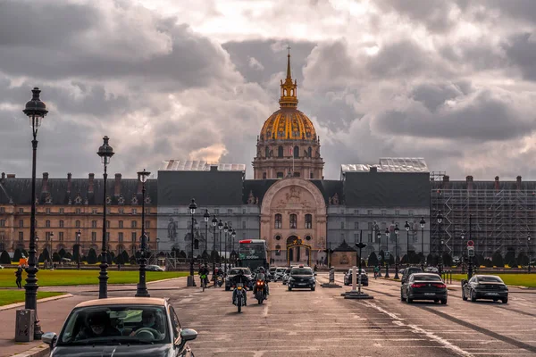 Paryż Francja Stycznia 2022 Les Invalides Oficjalnie Hotel National Des — Zdjęcie stockowe