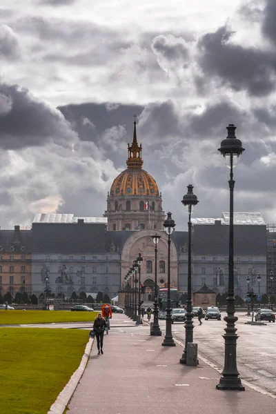 Paryż Francja Stycznia 2022 Les Invalides Oficjalnie Hotel National Des — Zdjęcie stockowe