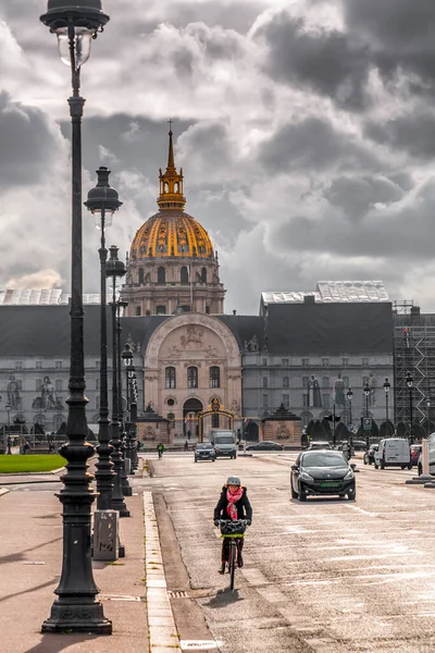 Paryż Francja Stycznia 2022 Les Invalides Oficjalnie Hotel National Des — Zdjęcie stockowe