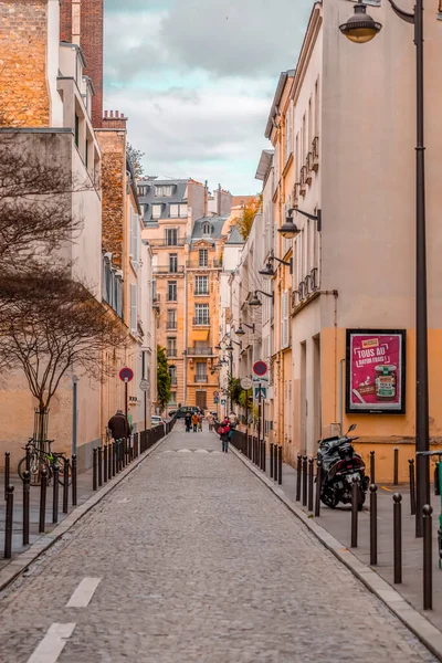 Paris Frankreich Januar 2022 Allgemeine Straßenansicht Von Paris Der Französischen — Stockfoto