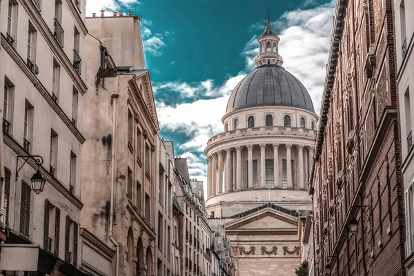 Pantheon Monument Den Arrondissement Paris Frankrig Anvendes Som Kirkegård Betydningsfulde - Stock-foto