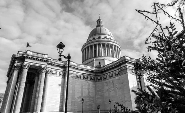 Pantheon Fransa Nın Başkenti Paris Bulunan Bir Anıttır Önemli Fransız — Stok fotoğraf
