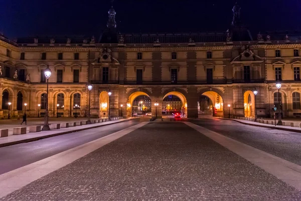 Paris France Jan 2022 Arc Triomphe Carrousel Triumphal Arch Paris — Stock Photo, Image