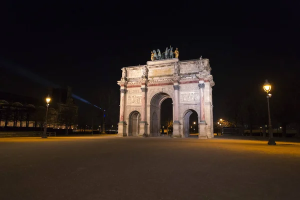 Paris Frankreich Januar 2022 Arc Triomphe Carrousel Ist Ein Triumphbogen — Stockfoto