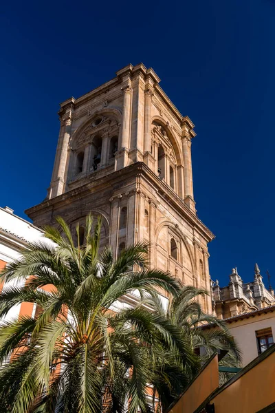 格拉纳达主教座堂 Santa Iglesia Catedral Metropolitana Encarnacion Granada 是西班牙格拉纳达市的一座罗马天主教教堂 — 图库照片