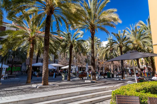 Granada España Febrero 2022 Arquitectura Genérica Vista Calle Ciudad Histórica — Foto de Stock