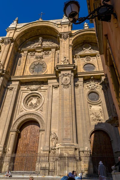 Granada Spagna Febbraio 2022 Cattedrale Granada Santa Iglesia Catedral Metropolitana — Foto Stock