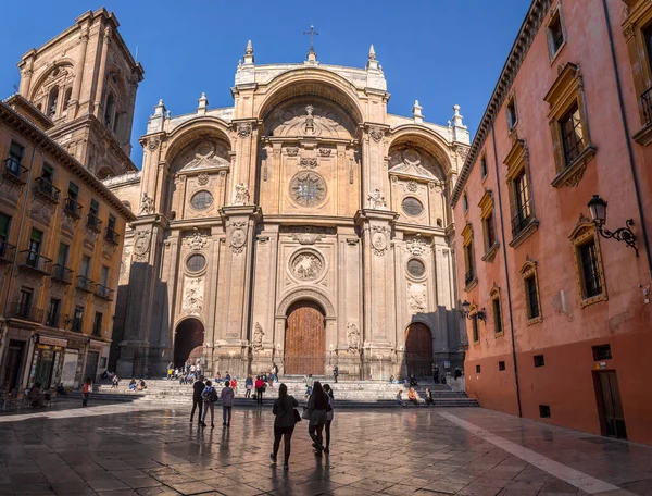 Granada Spagna Febbraio 2022 Cattedrale Granada Santa Iglesia Catedral Metropolitana — Foto Stock