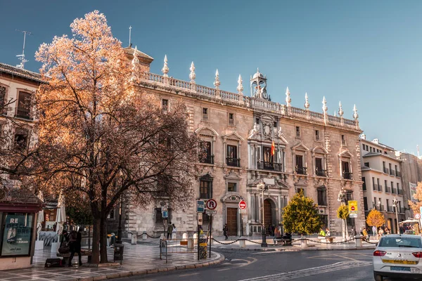 Granada España Febrero 2022 Corte Suprema Andalucía Encuentra Plaza Nueva —  Fotos de Stock