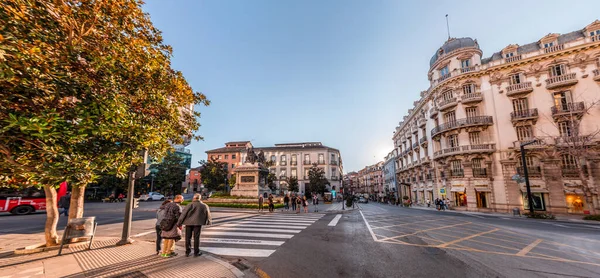 Granada Spanien Februar 2022 Generische Architektur Und Straßenansichten Rund Die — Stockfoto