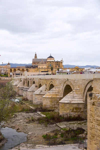 Cordoba Spanya Şubat 2022 Görkemli Cordoba Camii Nden Dış Görünüş — Stok fotoğraf