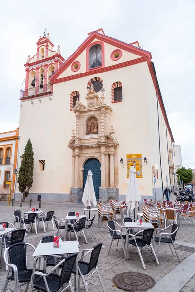 Κόρδοβα Ισπανία Φεβρουαρίου 2022 Εκκλησία Του Αγίου Ιωάννη Και Των — Φωτογραφία Αρχείου